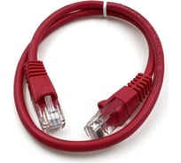 Патч-корд BURO UTP-5E-0.5M-R UTP 4 пары cat5E CCA molded 0.5м красный RJ-45 (m)-RJ-45 (m) 1427765