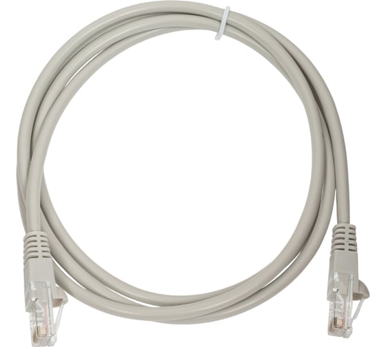 Патч-корд BURO UTP-5E-1.5M-G UTP 4 пары cat5E CCA molded 1.5м серый RJ-45 (m)-RJ-45 (m) 1427806 1
