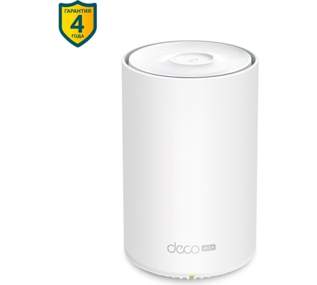Mesh-модуль Wi-Fi TP-Link AX1800 6 со встроенным модемом 4G+ LTE Advanced 300 Мбит/с Deco X20-4G(1-pack)