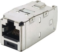 Универсальный модуль PANDUIT CJS5E88TGY Mini-Com, медный, экранированный 29622