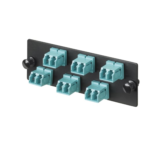Панель PANDUIT FAP8WAQDLCZ OPTICOM для 8 LC 10GIG 39770 1
