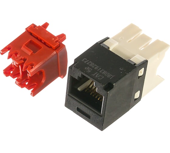 Модуль PANDUIT CJ5E88TGBL Mini-Com RJ45 TX5e, UTP Т568A/B Enhanced черный 29588
