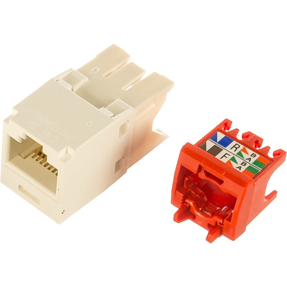 Модуль PANDUIT CJ5E88TGAW Mini-Com RJ45 TX5e, UTP Т568A/B Enhanced ...