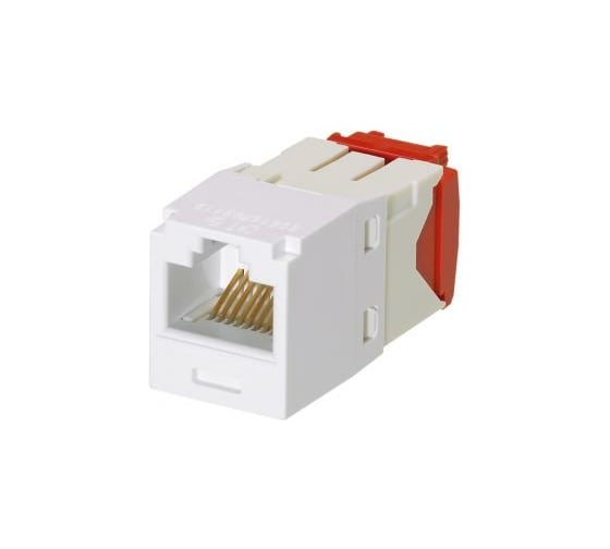 Модуль PANDUIT CJ5E88TGAW Mini-Com RJ45 TX5e, UTP Т568A/B Enhanced белый 29587