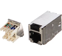 Модуль PANDUIT CJS688TGY Универсальный Mini-Com, медный, экранированный, категория 6 29586
