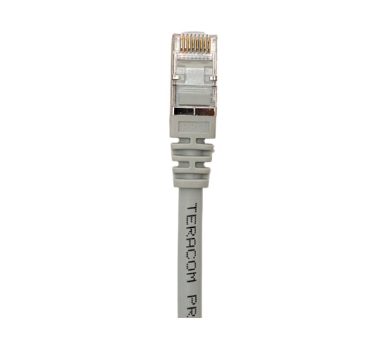 Патч-корд EKF TERACOM PRO Cat.6 экранированный FTP оболочка LSZH серый (5,0м) TRP-6FTP-LSH-5M-GY