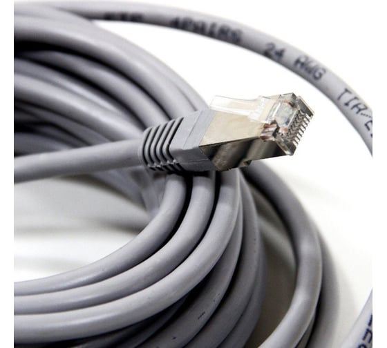 Литой патчкорд Telecom FTP, категория 5e, 7,5m NA102-FTP-C5E-7.5M