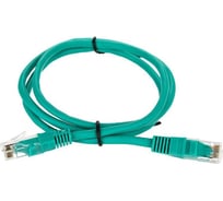 Литой патчкорд Telecom UTP, категоряи 5е, 1,0м, зеленый NA102-G-1M