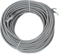 Литой многожильный патчкорд TV-COM UTP категории 5е 15м серый NP511-15M NP511-15
