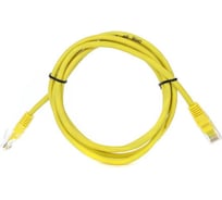 Литой патчкорд Telecom UTP, категория 5е, 1,5м, желтый NA102-Y-1.5M