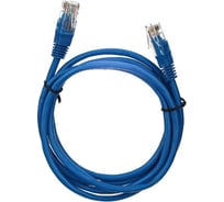 Литой патчкорд Telecom UTP, категория 5е, 1,5м, синий NA102-L-1.5M