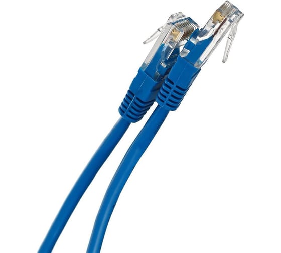 Литой патчкорд Telecom UTP, категория 5е, 1,5м, синий NA102-L-1.5M