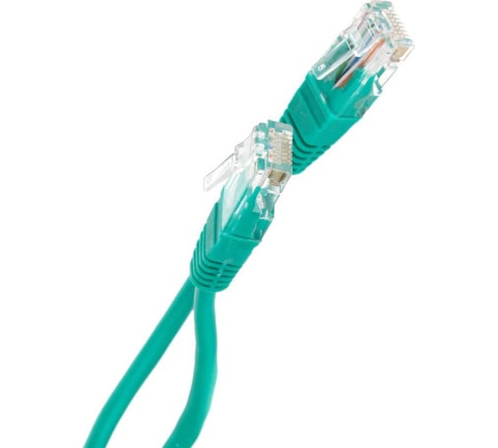 Литой патчкорд Telecom UTP, категория 5е, 5,0м, зеленый NA102-G-5M