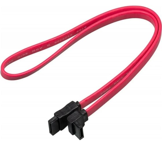 Кабель BURO SATA SATA угловой 0.5м (TL-ATA-DATA-RA) красный 817251