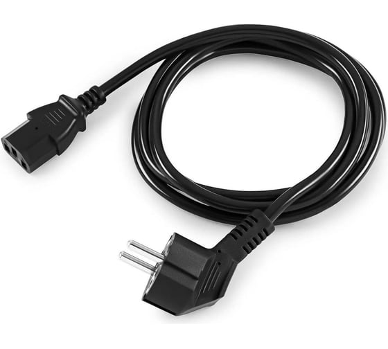 Кабель BURO BU-PCAB-ZP IEC C13 Евровилка 1.8м 1856218