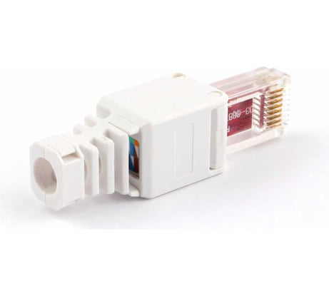 Быстрозажимной штекер Cablexpert RJ-45 8P8C ручной, категория 5e и 6 LK-8P8C