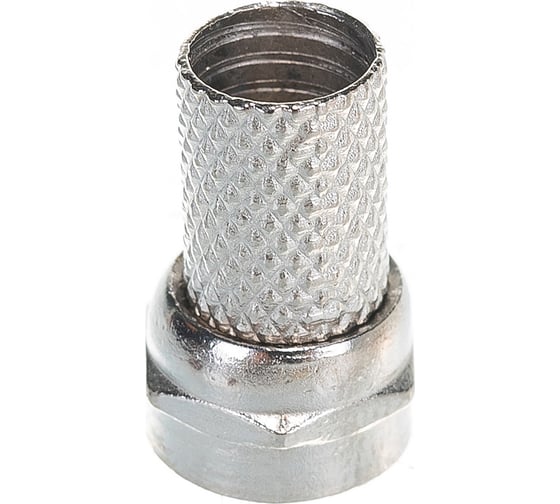 Коннектор F Cablexpert 18mm, для кабеля RG6, 5шт SPL6-01