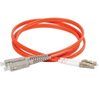 Оптический коммутационный соединительный патч-корд ITK FPC50-SCU-LCU-C2L-1M