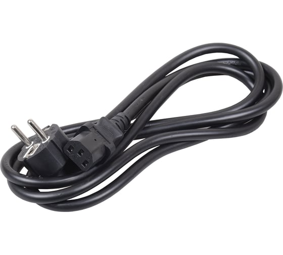 Кабель электропитания ITK PDU 3 м х1.5 мм 3 м с разъемами С13-DIN49441 PC-C13D-3M