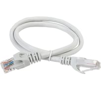 Патч-корд ITK категории 5е UTP 10 м серый PC01-C5EU-10M