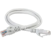 Патч-корд ITK категории 6 UTP LSZH 3 м серый PC01-C6UL-3M