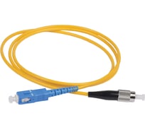 Оптический патч-корд ITK коммутационный переходной FPC09-SCU-FCU-C1L-100M