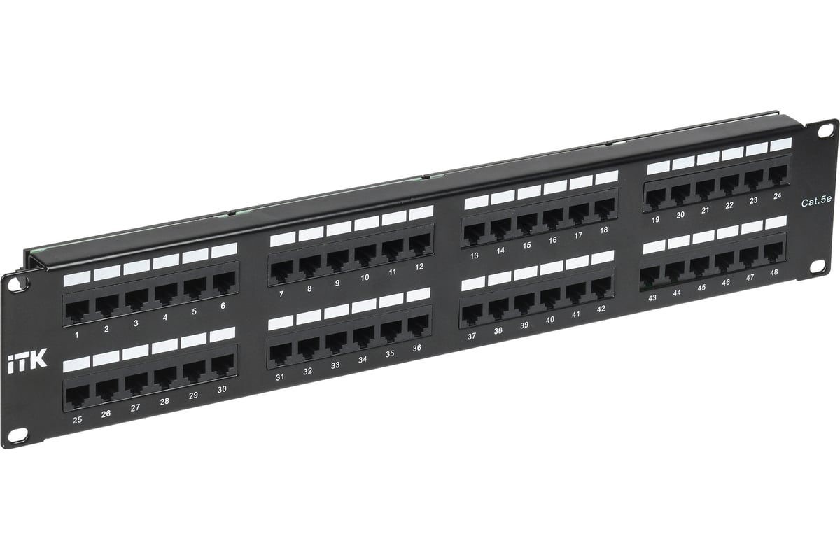 Патч-панель ITK Dual PP48-2UC5EU-D05 - выгодная цена, отзывы ...