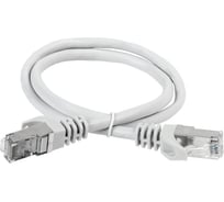 Патч-корд ITK категории 6A S/FTP LSZH 5 м серый PC01-C6ASL-5M