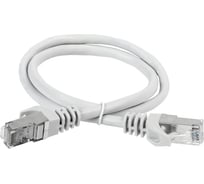 Патч-корд ITK категории 6A S/FTP LSZH 2 м серый PC01-C6ASL-2M