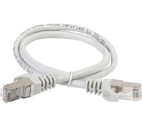 Патч-корд ITK категории 5е FTP 1 м серый PC01-C5EF-1M