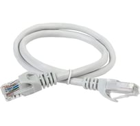 Патч-корд ITK категории 6 UTP 15 м серый PC01-C6U-15M