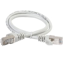 Патч-корд ITK категории 6 FTP 1 м серый PC01-C6F-1M