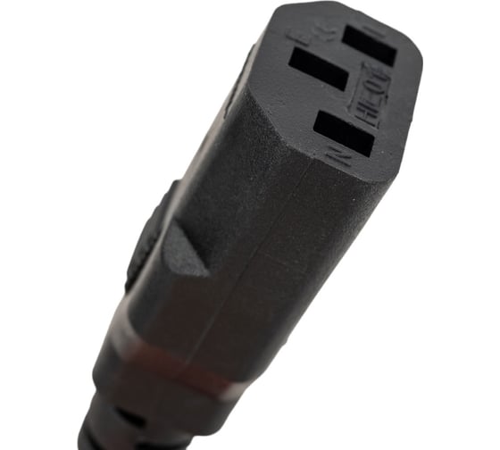 Кабель электропитания ITK PDU 3 м х 1.5 мм 1 м с разъемами С13-DIN49441 PC-C13D-1M