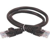 Патч-корд ITK категории 5е UTP 1.5 м черный PC09-C5EU-1M5