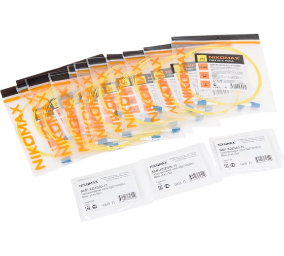Оптический кросс Nikomax 19 1U укомплектованный на 24 порта LC/UPC SM 9/125 OS2 серый полный NMF-RP24LCUS2-WS-ES-1U-GY