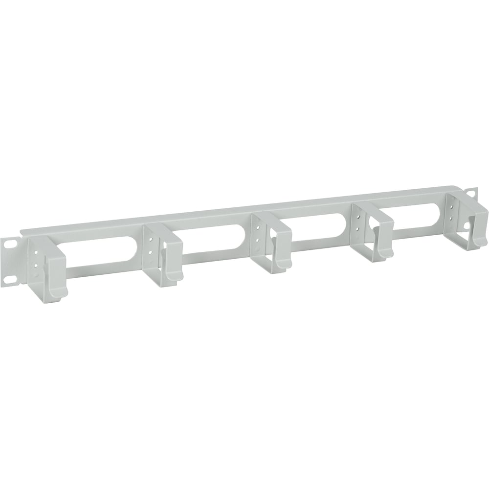 Кабельный органайзер ITK 19 дюймов 1U серый 5 колец CO35-1M5RM ...