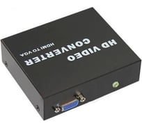 Конвертер REXANT HDMI на VGA + Стерео 3,5 мм, металл 17-6908