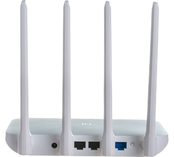 Wi-Fi маршрутизатор Xiaomi Mi Router 4A белый Mi Router 4A White 1x WAN, 2x100Mbit LAN, Wi-Fi, AC120 DVB4230GL