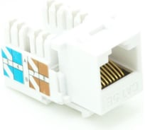 Модуль Keystone NETLAN категория 5e, RJ45/8P8C, неэкранированный, белый, 10шт. EC-UKJ-UD2-WT-10 16198204