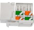 Модуль Keystone NETLAN категория 6, RJ45/8P8C, неэкранированный, белый, 10шт. EC-UKJ-UE2-WT-10 4