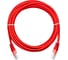 Шнур NETLAN U/UTP 4 пары, категория 5e, PVC, красный, 0,5м, 10шт. EC-PC4UD55B-BC-PVC-005-RD-10 1