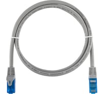 Шнур NIKOMAX U/UTP 4 пары, категория 6, 2хRJ45/8P8C, серый, 0,5м NMC-PC4UE55B-ES-005-C-GY