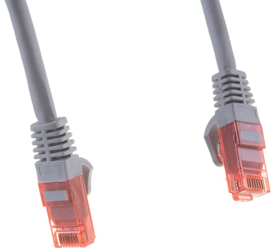 Шнур NIKOMAX U/UTP 4 пары, категория 6a, 2хRJ45/8P8C, серый, 0,3м NMC-PC4UA55B-ES-003-C-GY