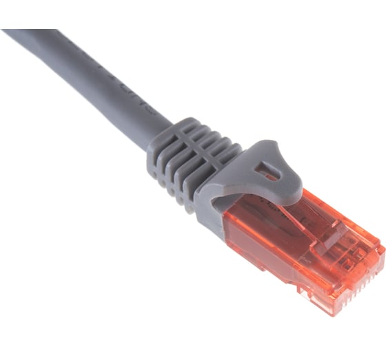 Шнур NIKOMAX U/UTP 4 пары, категория 6a, 2хRJ45/8P8C, серый, 0,3м NMC-PC4UA55B-ES-003-C-GY