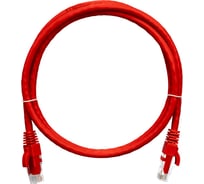 Шнур NIKOMAXU/UTP 4 пары, категория 6, 2хRJ45/8P8C, красный, 2м NMC-PC4UE55B-020-C-RD
