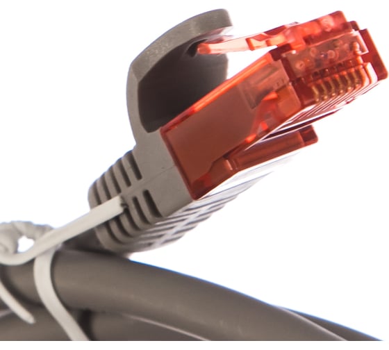 Шнур NIKOMAX U/UTP 4 пары, категория 6a, 2хRJ45/8P8C, серый, 1м NMC-PC4UA55B-ES-010-C-GY