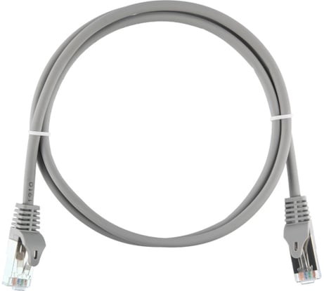 Шнур NIKOMAX F/UTP 4 пары, категория 5e, 2хRJ45/8P8C, серый, 5м NMC-PC4SD55B-ES-050-C-GY