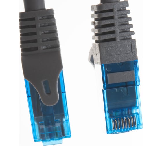 Шнур NIKOMAX U/UTP 4 пары, категория 6, 2хRJ45/8P8C, серый, 2м NMC-PC4UE55B-ES-020-C-GY