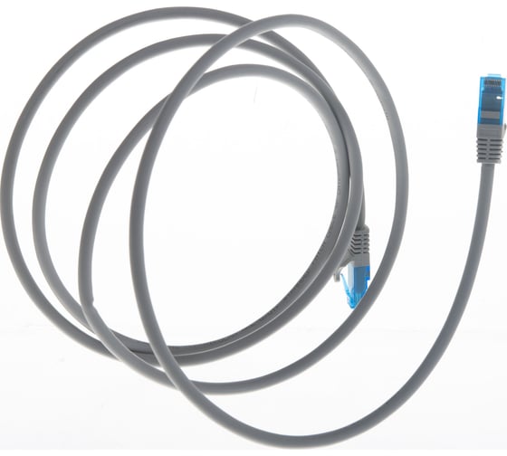 Шнур NIKOMAX U/UTP 4 пары, категория 6, 2хRJ45/8P8C, серый, 2м NMC-PC4UE55B-ES-020-C-GY