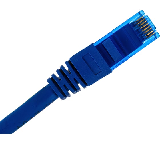 Шнур NIKOMAX U/UTP 4 пары, категория 6, 2хRJ45/8P8C, синий, 0,3м NMC-PC4UE55B-003-C-BL